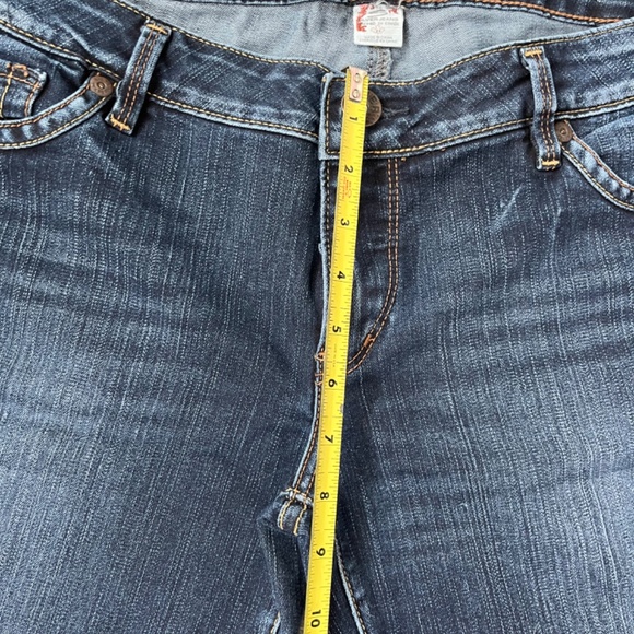 Silver Aiko Bootcut Jeans size 34 inseam 33 retro Y2K excellent condition - Picture 7 of 8